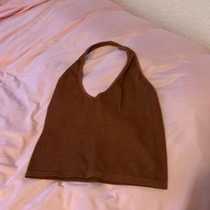Free People Intimately Halter Tank Top